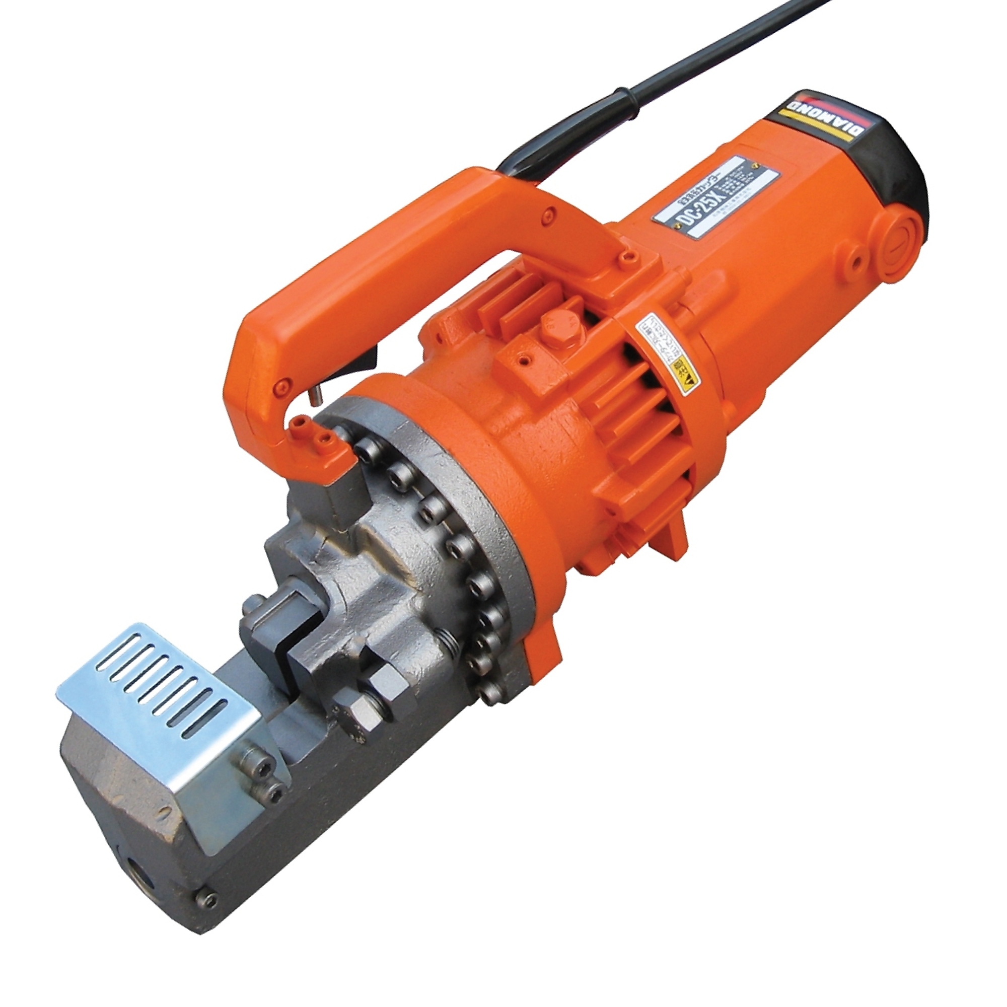 BN Products Portable Rebar Cutter, Electric/Hydraulic, Cuts 1in. Rebar, Model# DC-25X